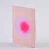 NUUNA Graphic L Light pontozott lapos jegyzetfüzet Colour Clash - TRANCE PINK