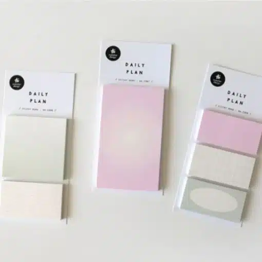 Suatelier design post it - daily plan 54