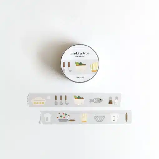 Suatelier design washi tape - illustration 03