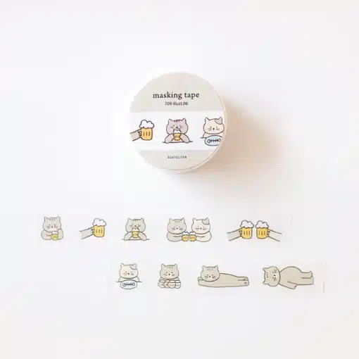 Suatelier design washi tape - illustration 06