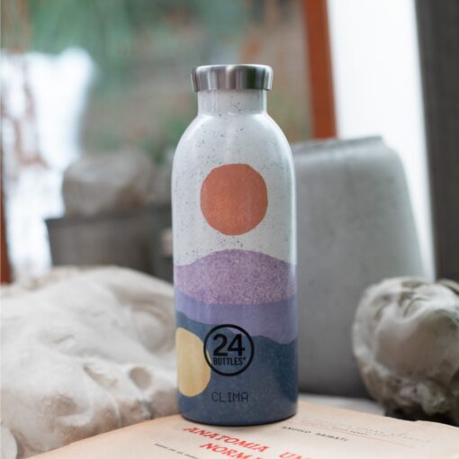 24BOTTLES Clima 500ml rozsdamentes acél termosz, MIDNIGHT SUN