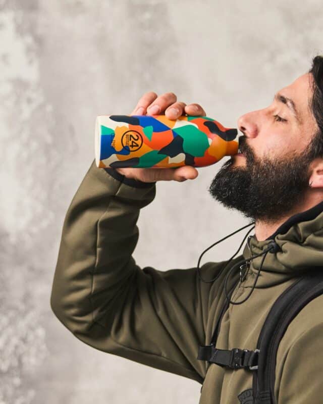 24BOTTLES Clima 500ml rozsdamentes acél termosz, Orange Tundra
