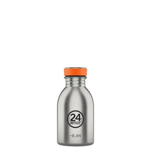 24BOTTLES Urban 250ml rozsdamentes acél kulacs, Brushed Steel