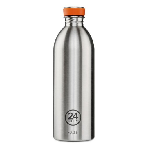 24BOTTLES Urban 1000ml rozsdamentes acél kulacs, Brushed Steel