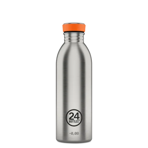 24BOTTLES Urban 500ml rozsdamentes acél kulacs, Brushed Steel
