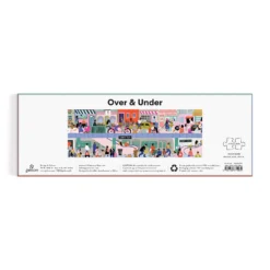 Galison- Over & Under 1000 darabos panoráma puzzle
