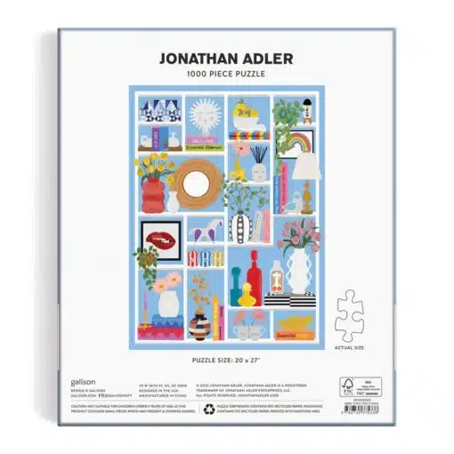 Galison – Jonathan Adler Shelfie 1000 db-os puzzle