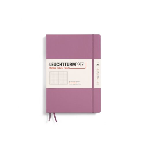 LEUCHTTURM1917 Composition B5 pontozott lapos NOTEBOOK, kemény borító, dusty rose