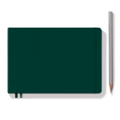 LEUCHTTURM1917 Sketchbook A5 fekvő, erdő zöld