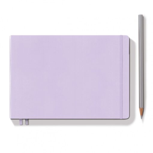 LEUCHTTURM1917 Sketchbook A5 fekvő, lila