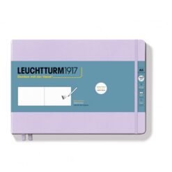 LEUCHTTURM1917 Sketchbook A5 fekvő, lila