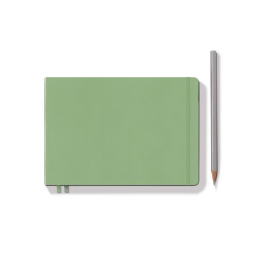LEUCHTTURM1917 Sketchbook A5 fekvő, sage
