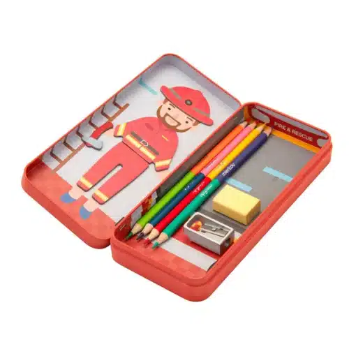 Mágneses puzzle játék, Tűzoltó MierEdu