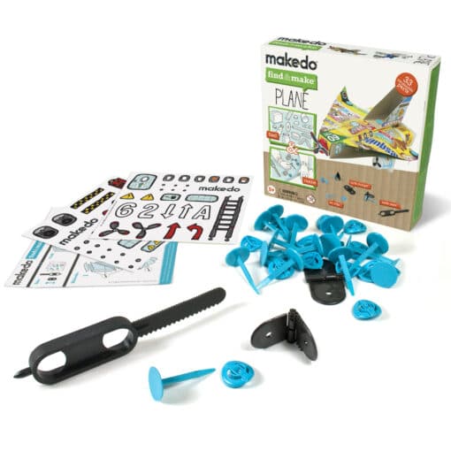 Makedo Find & Make - Repülőkészítő - Plane