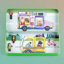 Mágneses puzzle játék, Autók MierEdu
