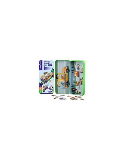 Mágneses puzzle játék, Autók MierEdu