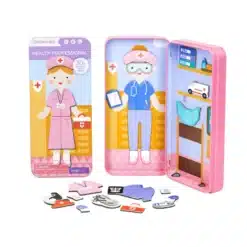 Mágneses puzzle játék, Kórház egészségügyi dolgozók, MierEdu