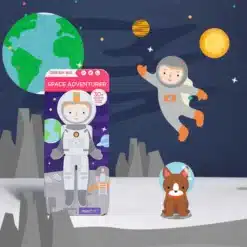 Mágneses puzzle játék, Kalandozás az űrben MierEdu