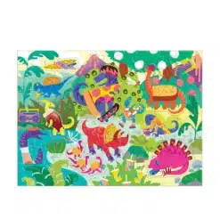 Mudpuppy – Pizzaszaurusz 60 db-os illatos puzzle