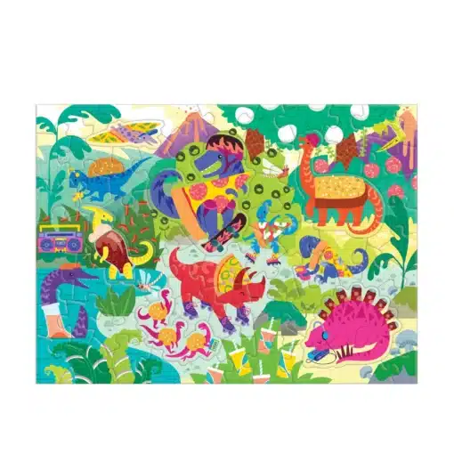 Mudpuppy – Pizzaszaurusz 60 db-os illatos puzzle