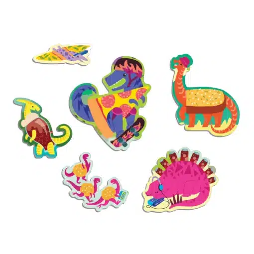 Mudpuppy – Pizzaszaurusz 60 db-os illatos puzzle