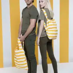 Notabag bevásárlótáska - Golden Stripes