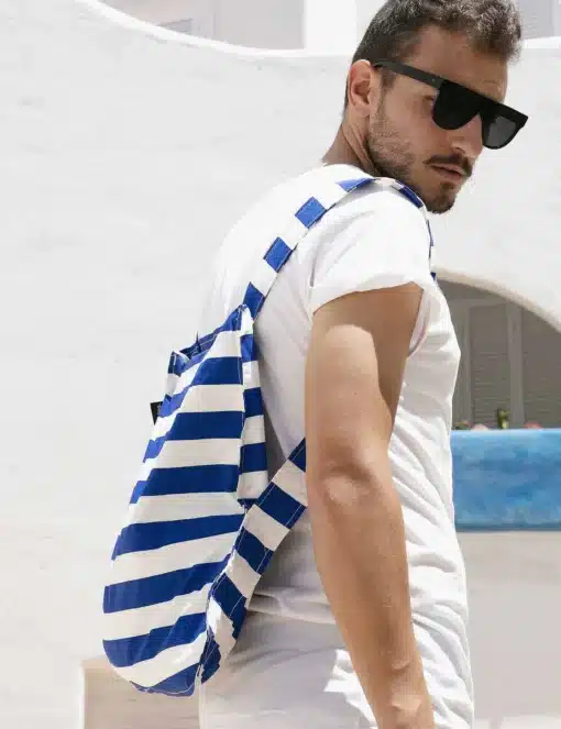 Notabag bevásárlótáska - Marine Stripes