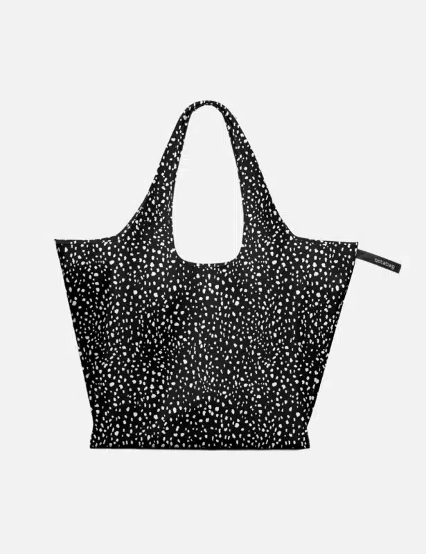 Notabag bevásárlótáska Tote - Black Sprinkle