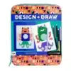Petit Collage – Design+ Draw- Szörny tervező játék úti verzió
