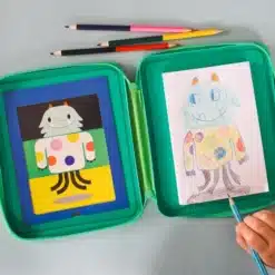 Petit Collage – Design+ Draw- Szörny tervező játék úti verzió