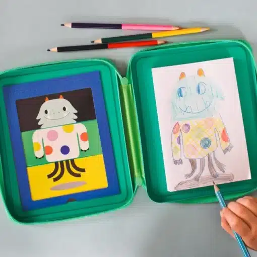 Petit Collage – Design+ Draw- Szörny tervező játék úti verzió