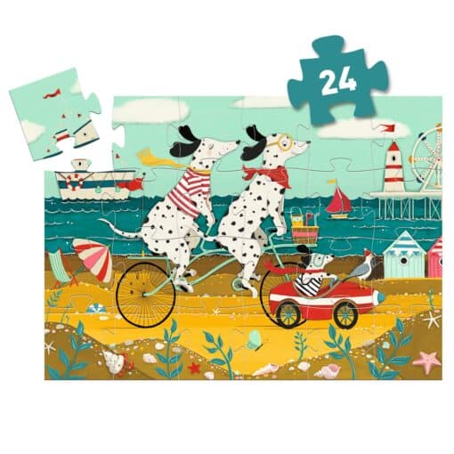 Djeco Formadobozos puzzle - Oli a dalmata kutyus, 24 db-os - Ollie, the Dalmatian