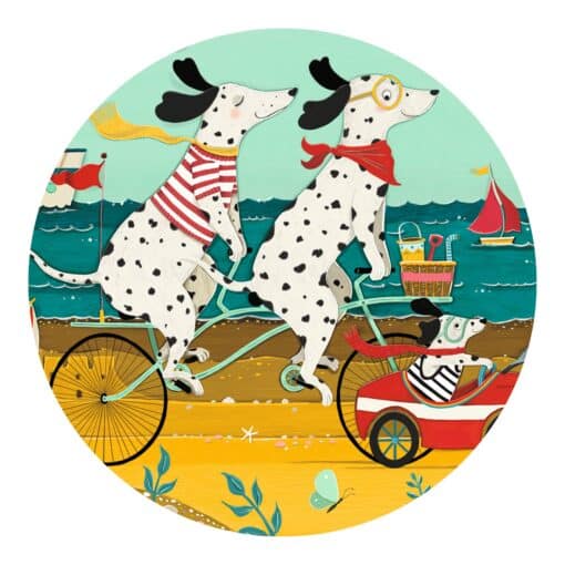 Djeco Formadobozos puzzle - Oli a dalmata kutyus, 24 db-os - Ollie, the Dalmatian