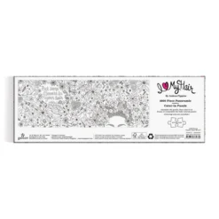 Galison – Andrea Pippins Flowers In Your Hair – Színezhető panoráma puzzle – 1000 darabos