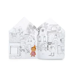 Moulin Roty - Aprócskák - Matricás színező album - 20 oldalas