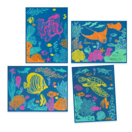 Djeco: Design by Művészeti műhely - Tengermély kék - Ultramarine, Cyanotype