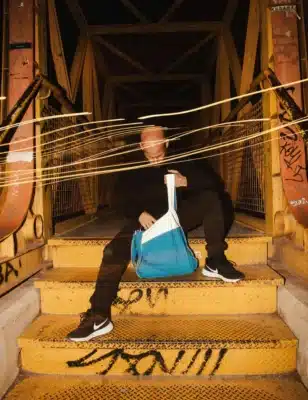 Notabag bevásárlótáska reflective - Blue