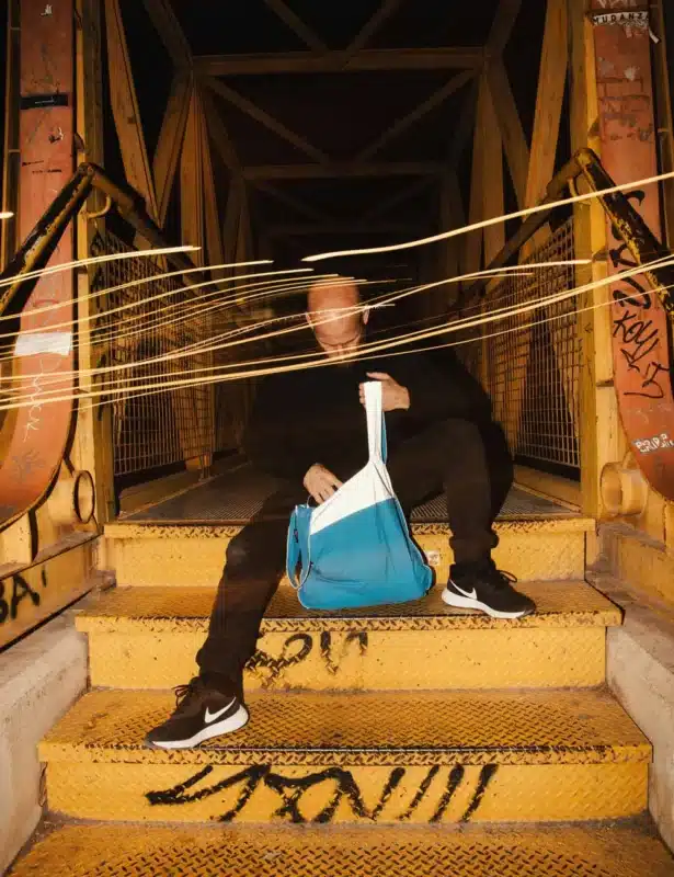 Notabag bevásárlótáska reflective - Blue