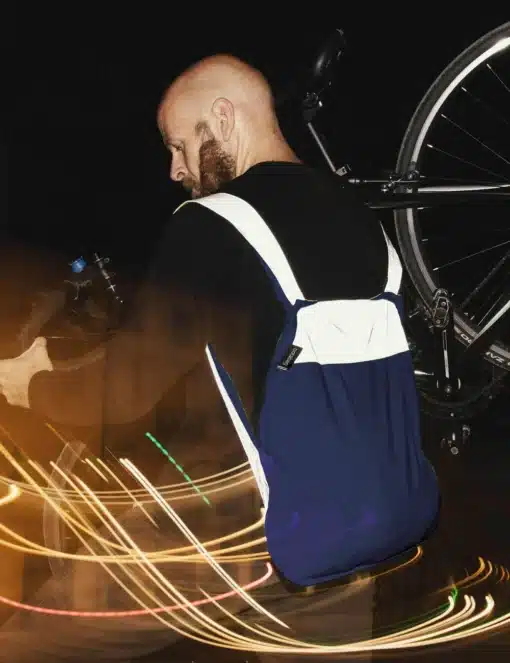Notabag bevásárlótáska reflective - Navy Blue