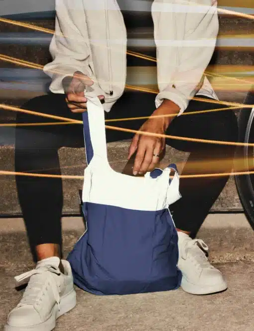 Notabag bevásárlótáska reflective - Navy Blue
