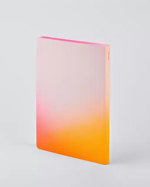 NUUNA Graphic L Light pontozott lapos jegyzetfüzet Colour Clash - Burn