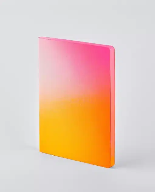NUUNA Graphic L Light pontozott lapos jegyzetfüzet Colour Clash - Burn