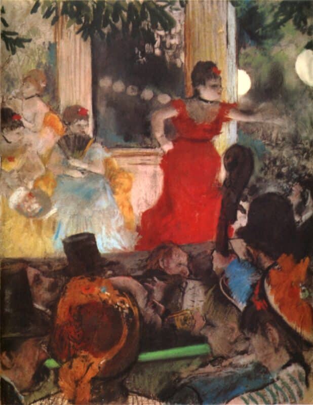 Café Concert at Les Ambassadeurs (A Café-concert az Ambassadeurs-nél, 1877)