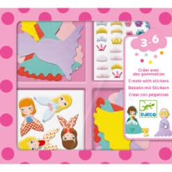 Djeco: Design by Matricázó képkészítés - Hercegnős - I love princesses