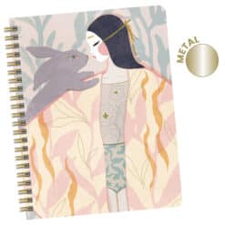 Djeco: Lovely Paper Sprirál füzet - Izumi spiral notebook