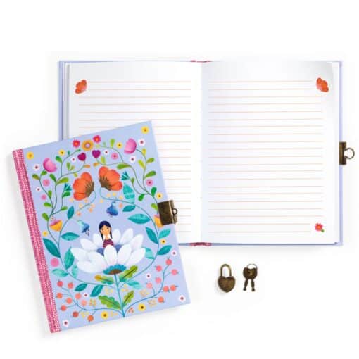 Djeco: Lovely Paper Titkos napló - Marie secret notebook