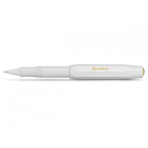 KAWECO CLASSIC SPORT gél rollertoll, 0.7mm fine, white