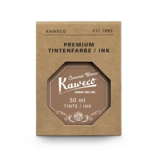 KAWECO üveges tinta 50ml, Caramel brown