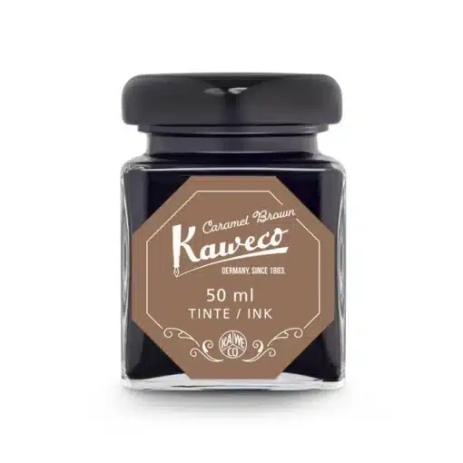 KAWECO üveges tinta 50ml, Caramel brown