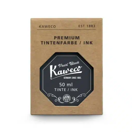 KAWECO üveges tinta 50ml, Pearl Black